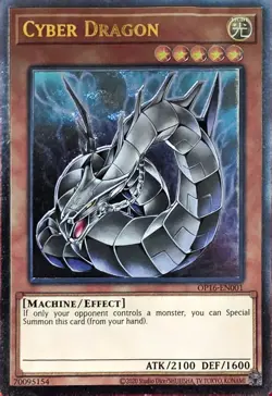 Konami Yu-Gi-Oh! TCG Cyber Dragon OP16-EN001 Ultimate Rare EN 2020 - Image 1