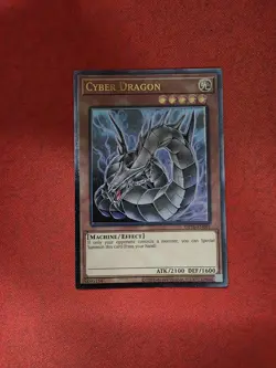 Konami Yu-Gi-Oh! TCG Cyber Dragon OP16-EN001 Ultimate Rare EN 2020 - Image 2
