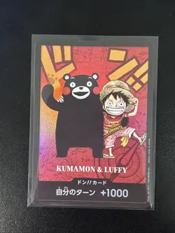 Luffy & Kumamon Don!! Card ONE PIECE Premium Card Collection Kumamoto Edition A - Image 1