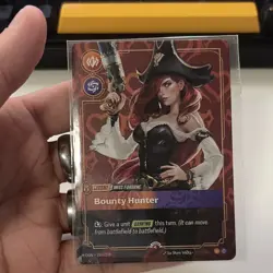 Riftbound Metal Card - Miss Fortune Prize Wall Exclusive - Image 1