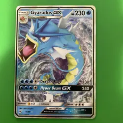 Gyarados GX - 16/68 - Pokemon Hidden Fates Sun & Moon Mint Never Played - Image 1