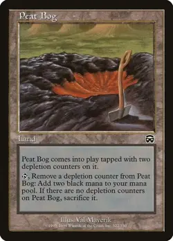 Peat Bog - Mercadian Masques - Magic the Gathering MTG NM - Image 1