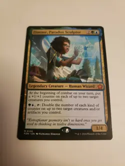 MTG Zimone, Paradox Sculptor Foundations Regular #126 - Image 1