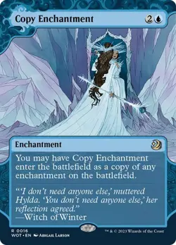Copy Enchantment Wilds of Eldraine NM MTG - Image 1
