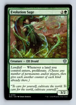 Evolution Sage UC Commander: Lorwyn Eclipsed - Image 1