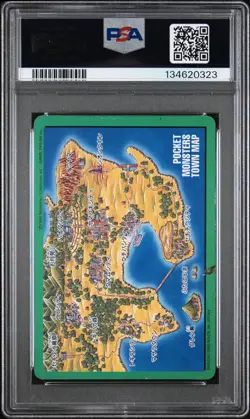 1996 POKEMON JAPANESE BANDAI CARDDASS VENDING #000 VENUSAUR TRAINER PSA 6 - Image 2