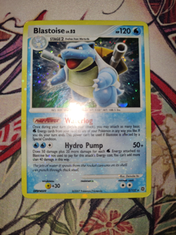 Blastoise Lv 52 2/132 2007 Secret Wonders HOLO BLEED Pokemon TCG - Image 1