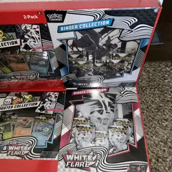 Pokemon Black Bolt and White Flare Binder + Poster Collection Sam's Club Bundles - Image 3