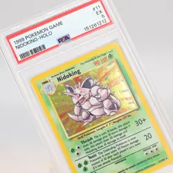Pokemon TCG - Nidoking 11/102 Base Set Holo Rare - PSA 5 EX - Image 1