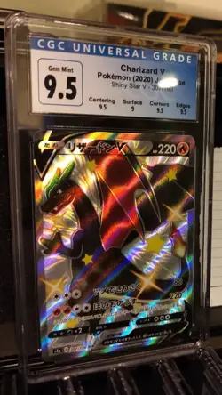 2020 Pokemon Japanese Shiny Star V Charizard V 307/190 CGC 9.5 GEM MINT (PSA 10) - Image 2