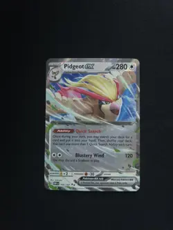 Pidgeot ex 164/197 Double Rare Obsidian Flames Pokemon English NM - Image 1