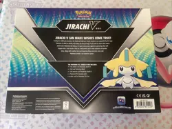 Pokemon TCG Jirachi V Box Factory Sealed Promo Jumbo & 4 Booster Packs - Image 2