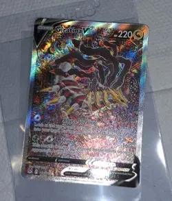 Pokemon TCG Giratina v 186/196 2022 Lost Origin Alt Full Art Mint/Nm Condition - Image 2