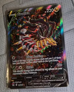 Pokemon TCG Giratina v 186/196 2022 Lost Origin Alt Full Art Mint/Nm Condition - Image 5