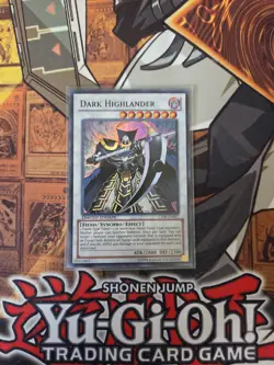 YUGIOH DARK HIGHLANDER CT09-EN007 SUPER LIMITED ED NM - Image 1
