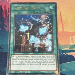 Yu-Gi-Oh Fairy Tail Tales GFTP-EN010 Ultra Rare 1st Edition NMint Condition - Image 1