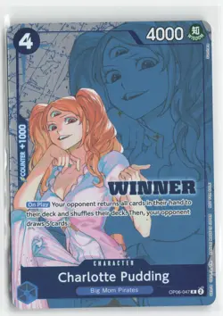 Charlotte Pudding (Winner Pack 2025 Vol. 1) OP06-047 One Piece Promotion Cards - Image 1
