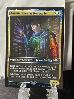 Lavinia, Azorius Renegade - Foil Store Championship Promo NM Mtg RNA - Image 1