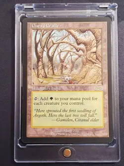 Magic the Gathering (MTG) - Gaea's Cradle - Urza's Saga NM/LP [Legendary Land] - Image 1