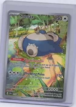 Snorlax 051 Holo Promo Scarlet & Violet Promo Pokemon Near Mint - Image 1