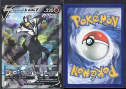 RAPID STRIKE URSHIFU V 153/163 ULTRA RARE BATTLE STYLES POKEMON VLP/NM - Image 1