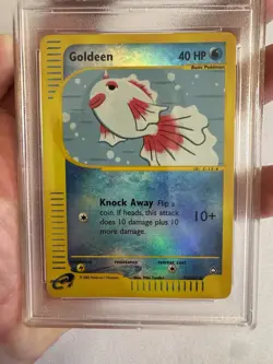 2003 Pokemon - Goldeen Reverse Holo E Reader Aquapolis 78/147 - PSA 9 Mint! WOTC - Image 5