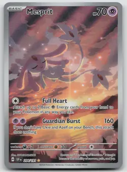 Mesprit 204/191 Surging Sparks Pokemon NM Illustration Rare - Image 1