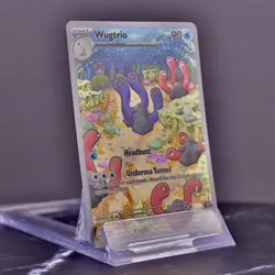 Wugtrio | 224/091 | Holo Illustration | Water | Pokemon | Paldean Fates | NM - Image 2