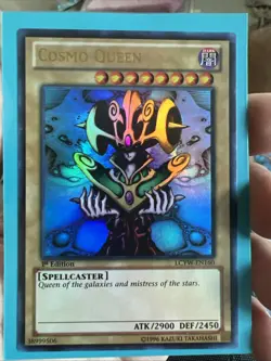 Yugioh 1x Cosmo Queen LCYW-EN160 Ultra Rare 1st Edition Near Mint - Image 1