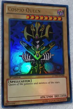 Yugioh 1x Cosmo Queen LCYW-EN160 Ultra Rare 1st Edition Near Mint - Image 2