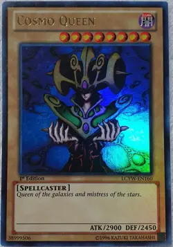 Yugioh 1x Cosmo Queen LCYW-EN160 Ultra Rare 1st Edition Near Mint - Image 4