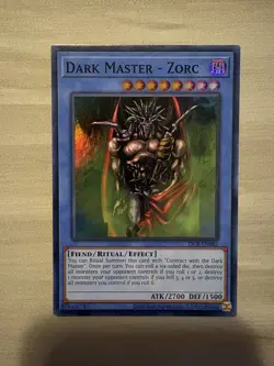 Near Mint Dark Master - Zorc - DCR-EN082 - Super Rare - Unlimited 25th Anniversa - Image 1