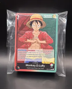 One Piece English Demo Deck Monkey D. Luffy Pre-Errata - Image 1