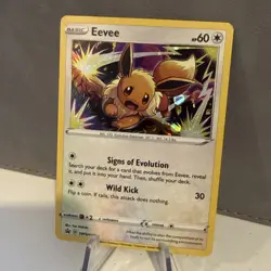 Eevee SWSH118 - Holo Rare - Sword & Shield Promo Pokemon Card NM - Image 1