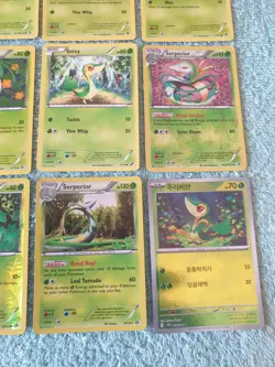 SNIVY, SERVINE, SERPERIOR BUNDLE OF POKEMON CARDS - Image 5