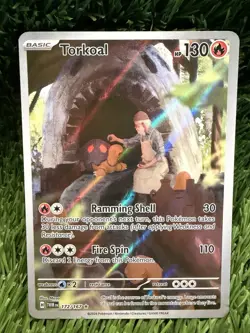 Torkoal Illustration Rare Sv06 Twilight Masquerade Card 172/167 NM Condition - Image 1
