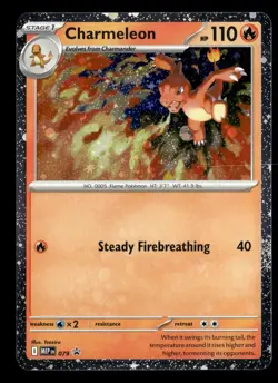 Charmeleon MEP 079 Cosmos Holo ME: Mega Evolution Promo Pokemon Card - Image 2