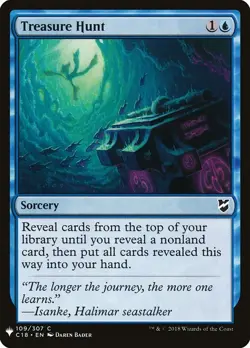 [MTG] Treasure Hunt (C18-109) (PLST) LP-HP - Image 1