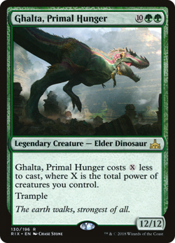 Ghalta, Primal Hunger #130 (MP) Rivals of Ixalan RIX Magic MTG - Image 1