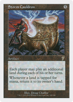 Storm Cauldron #320 (MP) 7th Edition 7ED Magic MTG - Image 1