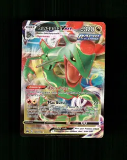 Rayquaza VMAX 101/159 Holo VMAX Rare Crown Zenith Pokemon Near Mint - Image 1