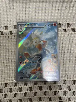 Pokemon Raboot 147/142 Illustration Rare Stellar Crown NM Pokemon Card - Image 1