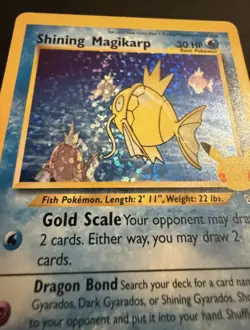 Shining Magikarp 66/64 Holo Pokemon Celebrations Classic Collection Near Mint - Image 3