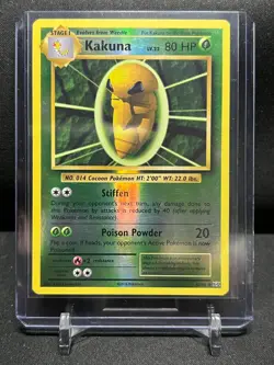 Kakuna 6/108 Reverse Holo Pokemon 2016 XY Evolutions - LP - Image 1