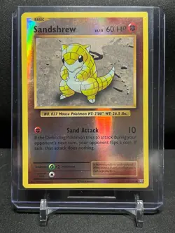 Sandshrew 54/108 Reverse Holo Pokemon 2016 XY Evolutions - LP - Image 1