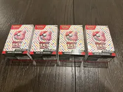 Pokemon Scarlet & Violet 151 Booster Bundle - Lot of 4 - Image 1