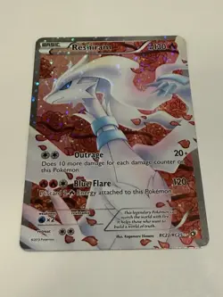 Reshiram RC22/RC25 Radiant Collection Holo – Pokemon TCG Lightly Played C - Image 1