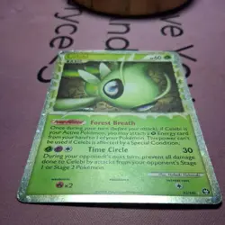 Celebi Prime MP+ 92/102 Triumphant Holo Rare English 2010 HP 60 LP - Image 2