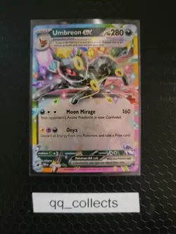 Pokemon Umbreon EX TCG Prismatic Evolutions 060/131 Holo Nm - Image 1