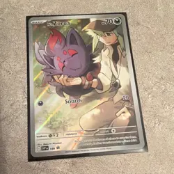 The Pokemon Company Pokemon TCG N's Zorua 189 SV Promo Holo Promo Eng - Image 1